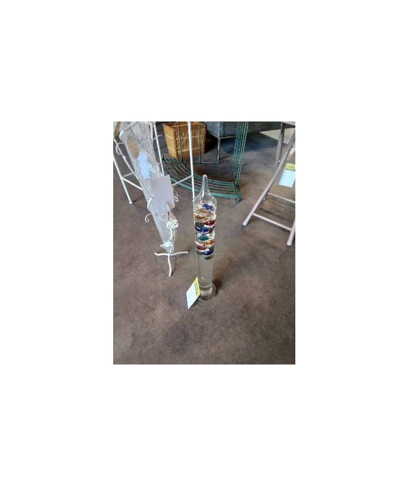 THERMOMÈTRE DE GALILÉE VERRE