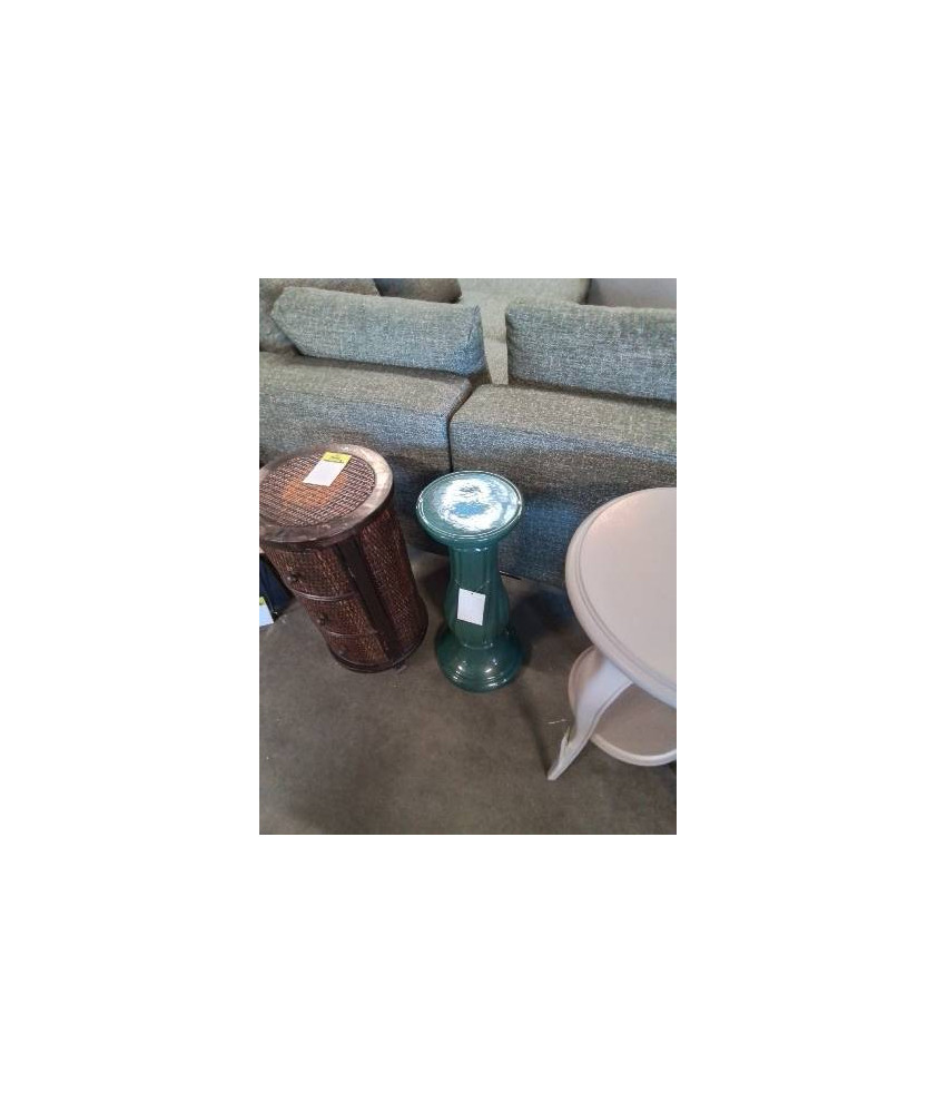 COLONNE CÉRAMIQUE VERTE