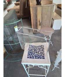 VASE RECTANGULAIRE VERRE