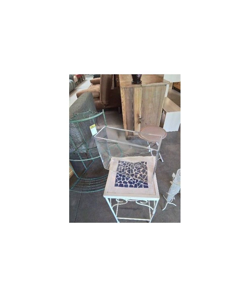 VASE RECTANGULAIRE VERRE