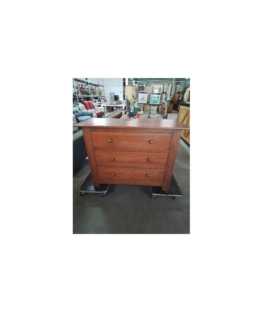 COMMODE PIN 3 TIROIRS 