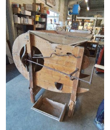 VANNEUSE A BLÉ BOIS TARARES TRIEURS CONSTRUCTEUR BEZON DÉBUT XXE