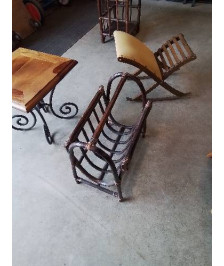 PORTE REVUES ROTIN ET VANNERIE 