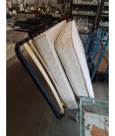 SOMMIER TAPISSER A LATTES 90X190CM