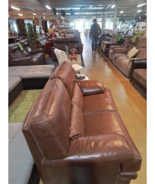 CANAPE CUIR  2 PLACES 