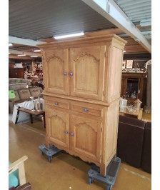 MEUBLES 2 CORPS CHENE MASSIF AEROGOMME 