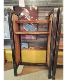 ETAGERE ARTISANAL METAL ET BOIS 