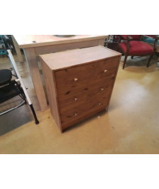 COMMODE 3 TIROIRS PIN
