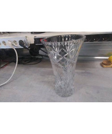 VASE CRISTAL BOHÊME - H 30CM