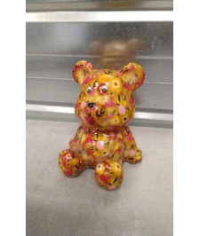 TIRELIRE OURS POMME PIDOU