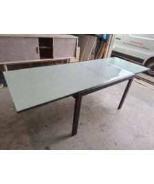 TABLE BOIS ET VERRE 
