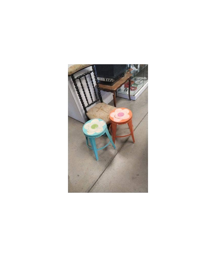 TABOURET METAL / VINTAGE 