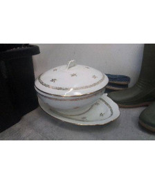 SOUPIERE + PLAT LIMOGES 