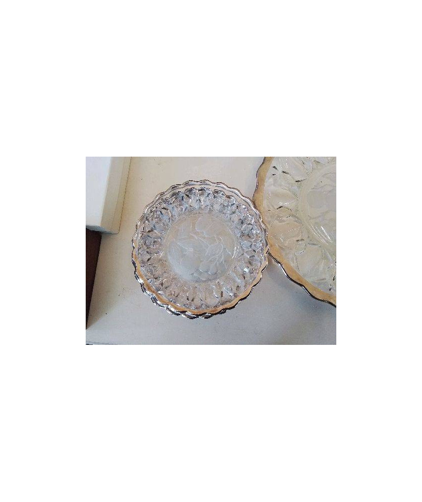 ASSIETTE A PATISSERIE DESSIN CERISE 