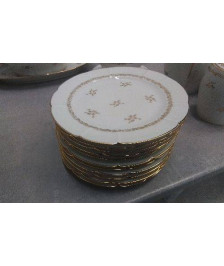 ASSIETTE A DESSERT LE LOT - PORCELAINE LIMOGES