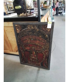 CADRE BOUDDHA BOIS 78X110