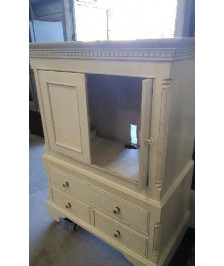 MEUBLE TV 2 PORTES/ 3 TIROIRS 