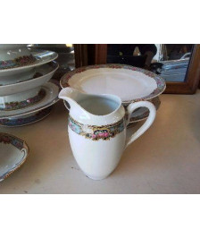 PICHET PORCEMAINE MOTIF FLORAL 