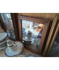 MIROIR RECTANGULAIRE BOIS 