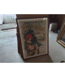 AFFICHE DE AUVERGNATE ENCADRÉ