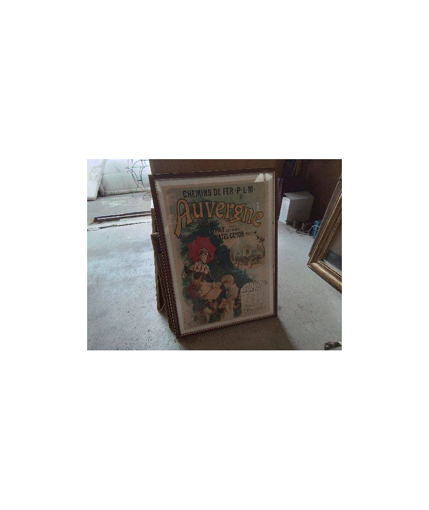 AFFICHE DE AUVERGNATE ENCADRÉ