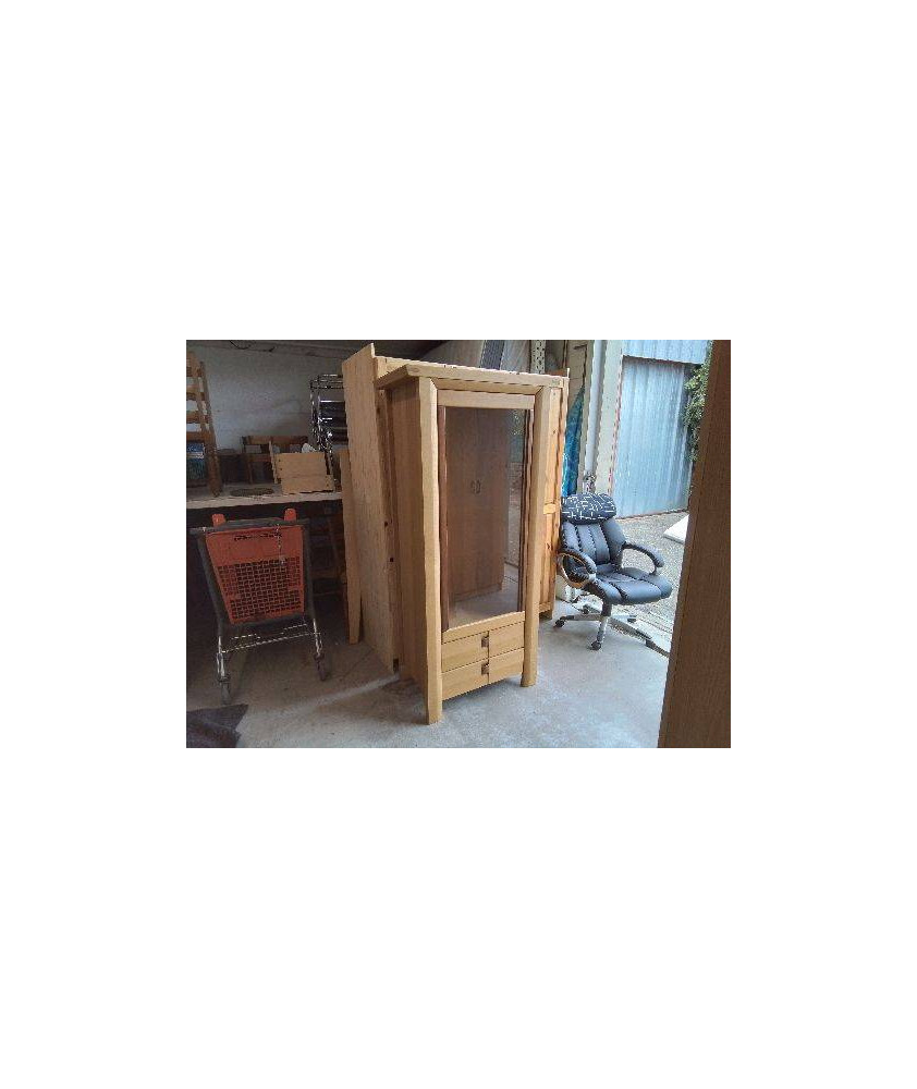 TOUR VITRINE CHÊNE CLAIR 