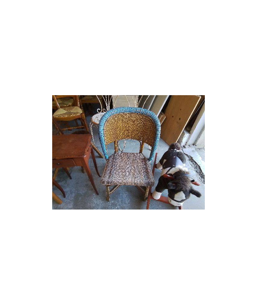 CHAISE CANNÉE ROTIN 