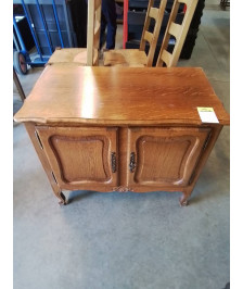 BUFFET MOULURÉ 2 PORTES STYLE REGENCE COQUILLE 