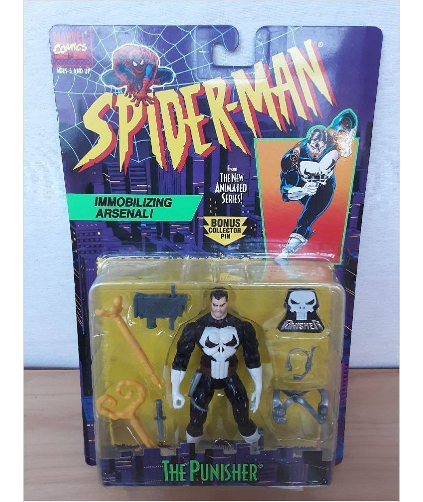 FIGURINE SPIDER-MAN THE PUNISHER SOUS BLISTER
