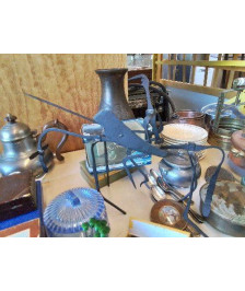 SCULPUTURE CHEVALIER EN FER 