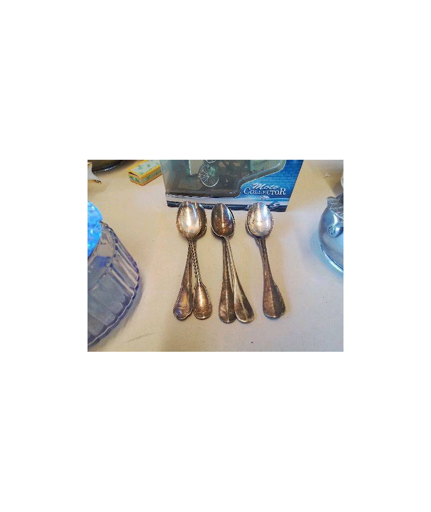 LOT DE 6 CUILLÈRE À CAFÉ 