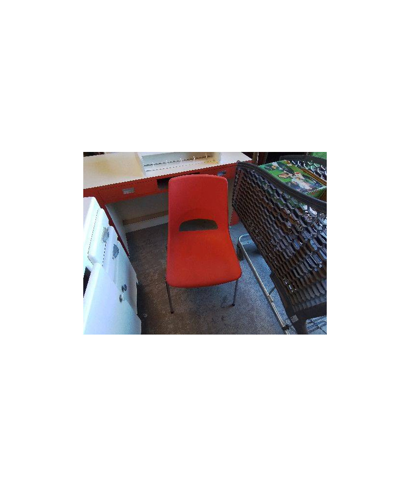 CHAISE ANNEE 80 ORANGE