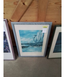 LITHOGRAPHIE NUMÉROTÉE FALAISES PATRICK WARAVKA 36X46