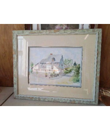 AQUARELLE DE RENE PERRIN