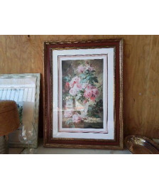 BOUQUET DE ROSE ENCADRÉ 