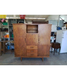 ARMOIRE  SECRÉTAIRE STYLE SCANDINAVE DEUX PORTE 