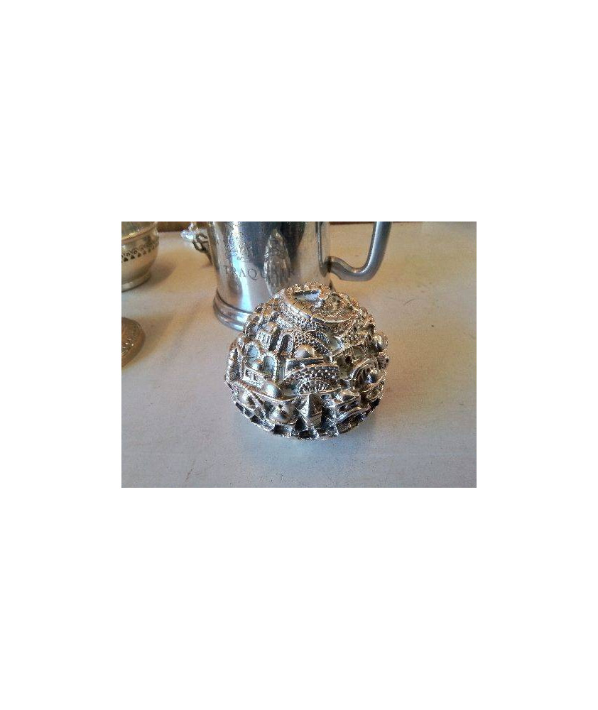 PRESSE PAPIER VILLE SPHÉRIQUE 