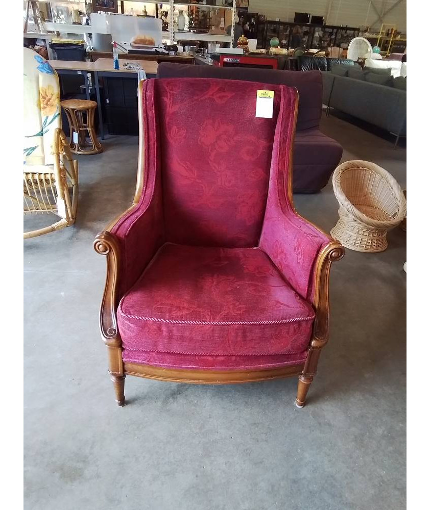 FAUTEUIL STYLE DIRECTOIRE VELOURS