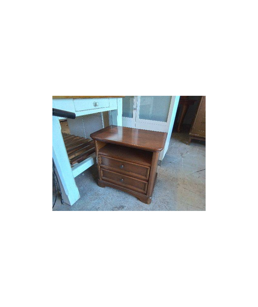 TABLE DE CHEVET DE TIROIRS MERISIER 