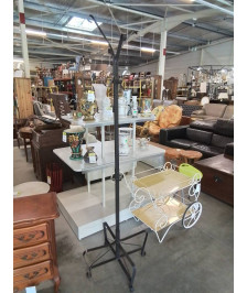 PERROQUET MÉTAL NOIR