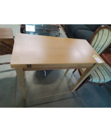 TABLE PORTE-FEUILLE BOIS CLAIR 