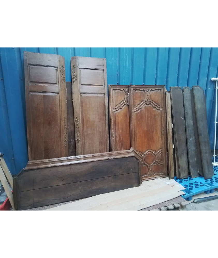 ARMOIRE CHENE 2PORTES EN L’ETAT CHEVILLER