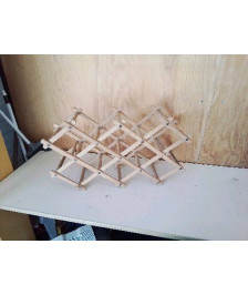 RANGE BOUTEILLE EN BOIS