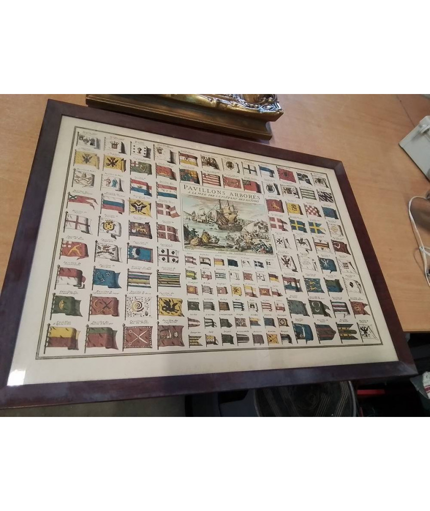 CADRE RERO PAVILLONS ARBORES XVIIIE