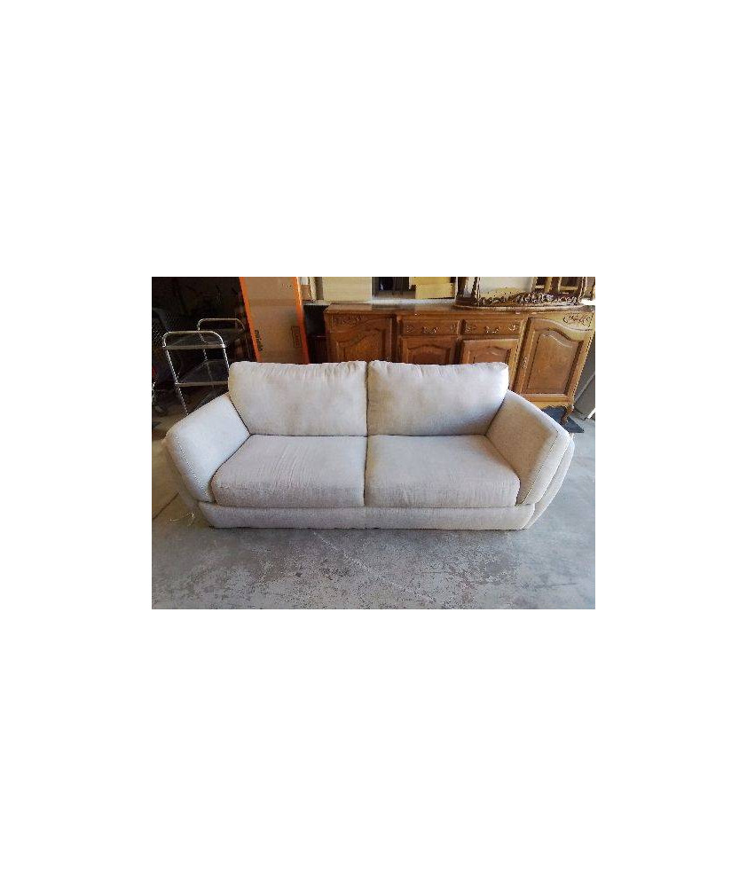 CANAPÉ EN TISSUS GRIS 