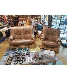 FAUTEUIL 2/1 BOISERIE CHENE 