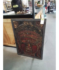 CADRE BOUDDHA BOIS 78X110
