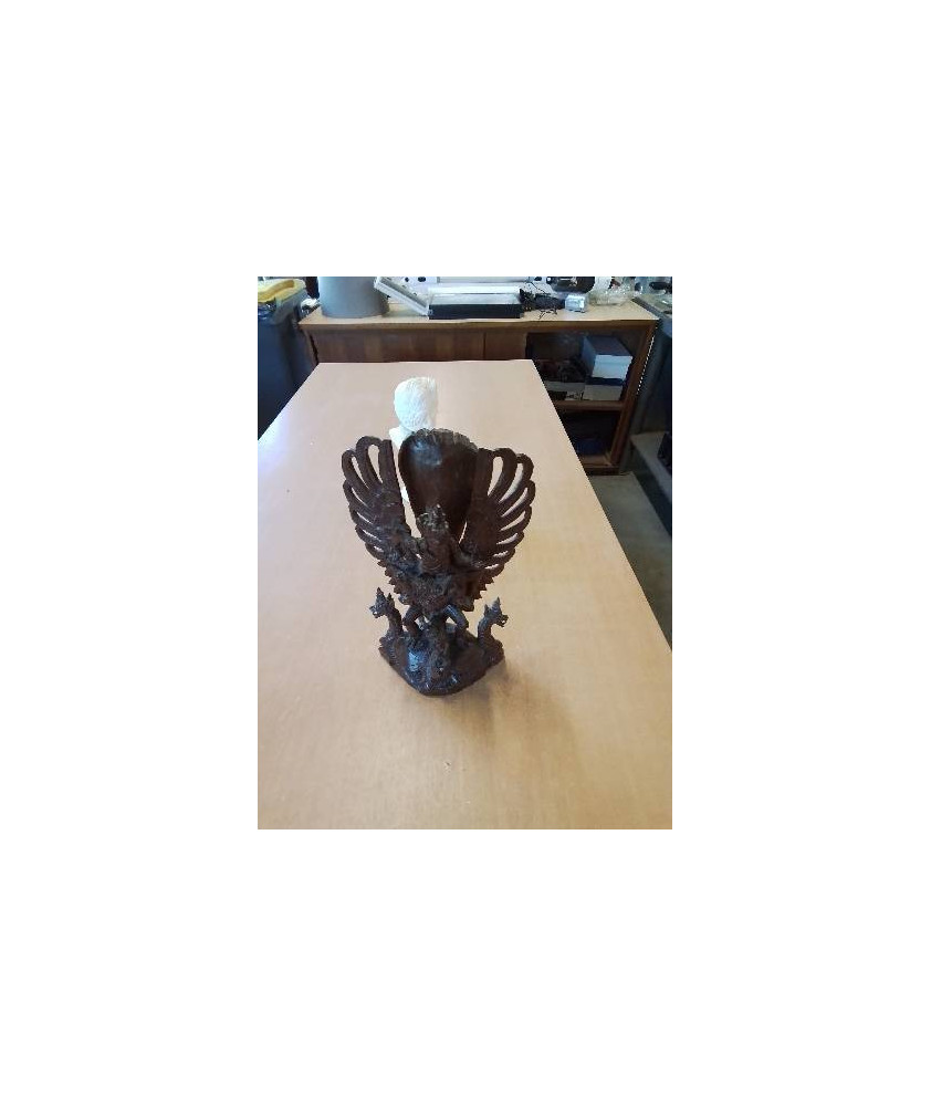 STATUETTE BOIS SHIVA
