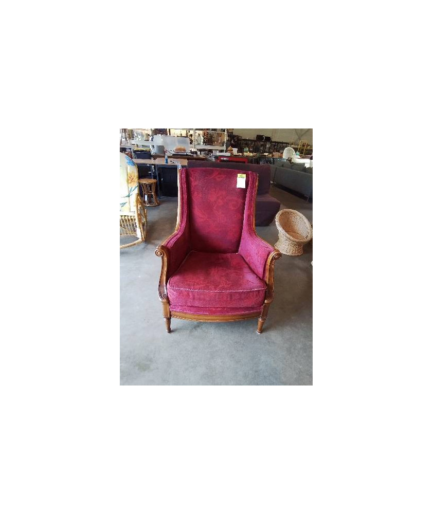 FAUTEUIL STYLE DIRECTOIRE VELOURS