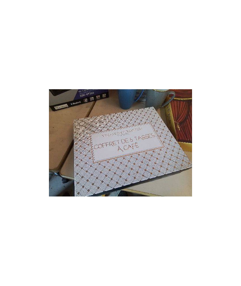 COFFRET TASSE A CAFÉ 